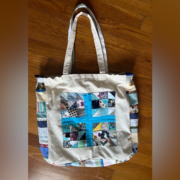Convertible Tote Bag/backpack Drawstring Closure - Picture 4 of 16